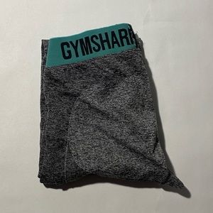 Flex Leggings Charcoal Marl/Dusky Teal